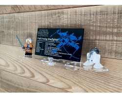 X-Wing - 75355 mural (en virage)