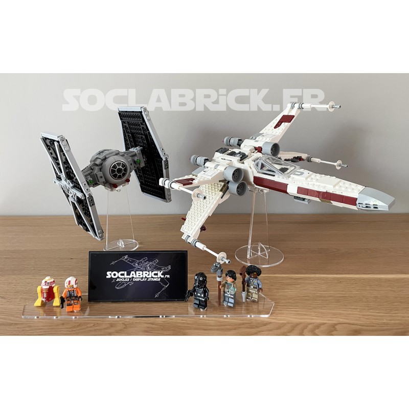 X-wing et TIE Fighter 75393