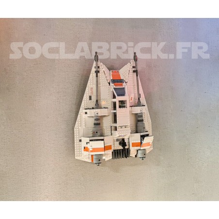 Snowspeeder - 75144 wall-mount (in flat)