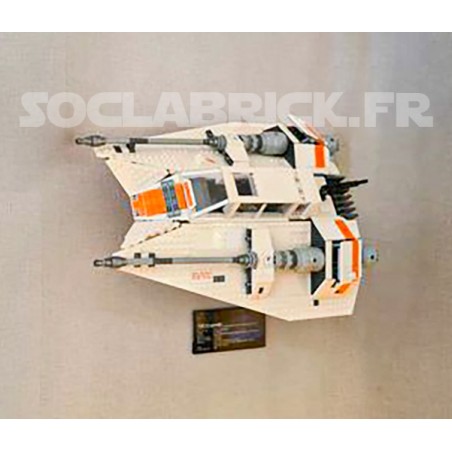 Snowspeeder - 75144 wall-mount (in side)