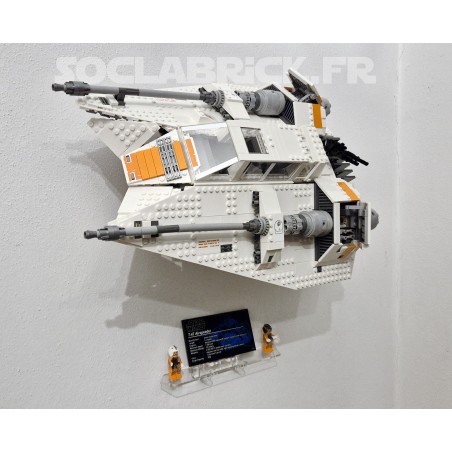 Snowspeeder - 75144 wall-mount (in side)