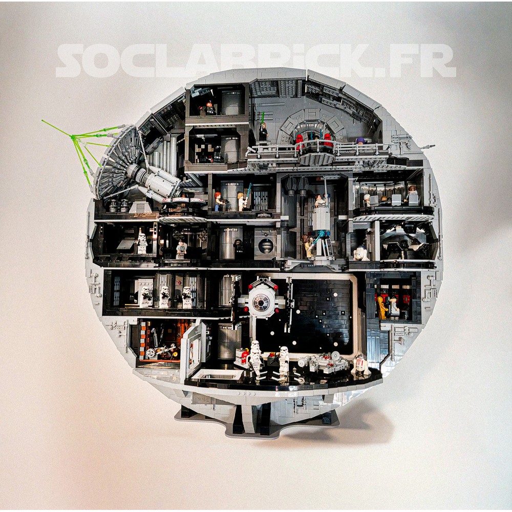 Death Star UCS 75419 - Wall mount