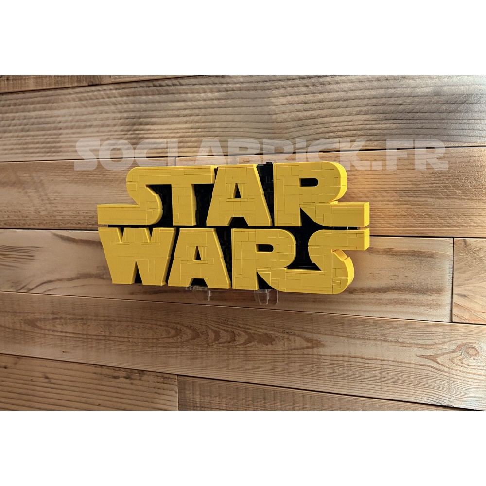 75407 Logo Star Wars - mural