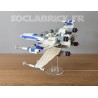Display stand for LEGO 75301 X-Wing side-turn