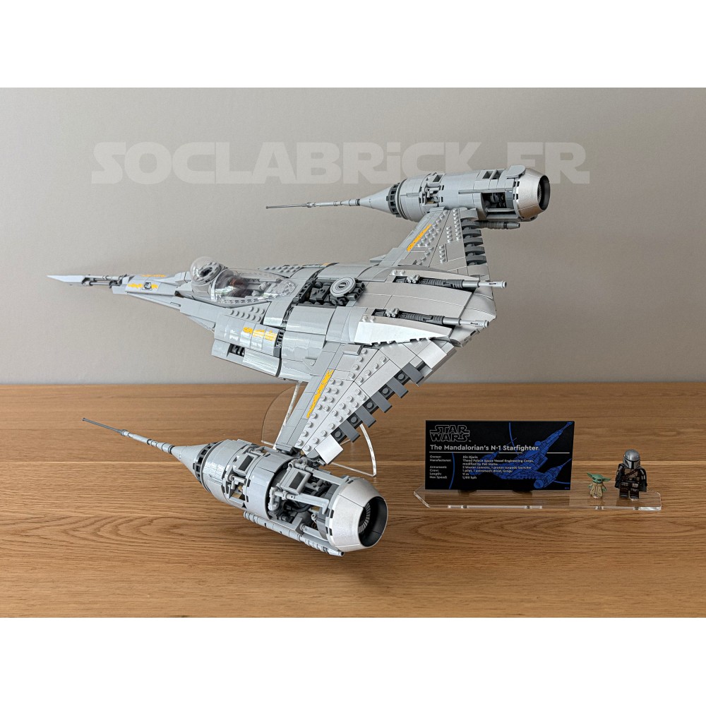 The Mandalorian's N-1 Starfighter 75442 - side turn