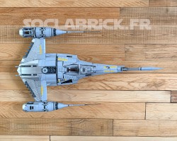 The Mandalorian's N-1 Starfighter 75442 - wall mount flat