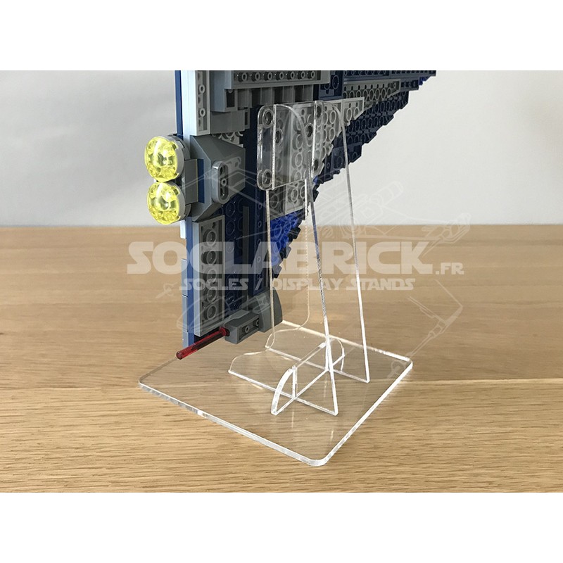 Display stands for LEGO 75316 Mandalorian Starfighter - vertical