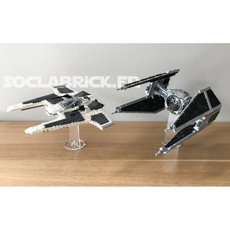 LEGO Star Wars Le chasseur Fang mandalorien contre l'Intercepteur