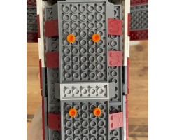 Coruscant Garder Gunship 75354 wall mount